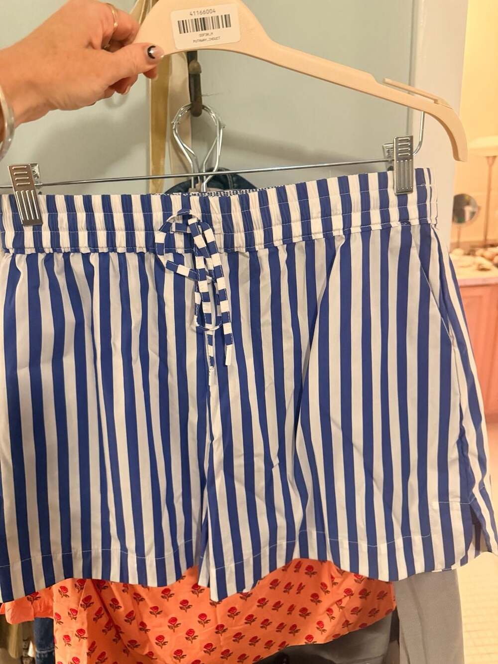 NTACZA High Pants Travel Paper Bag Waist Bermuda Women's Shorts Drawstring Knot
